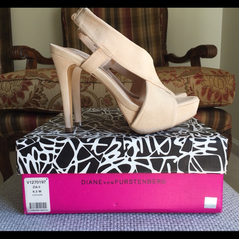 NWB Diane Von Furstenberg Zia Ii Platform Sandals - Picture 13 of 16